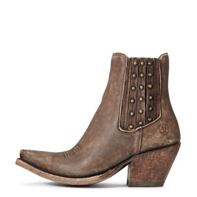 Ariat Eclipse - Western Laarzen Beige Bruin Dames - 43188-196